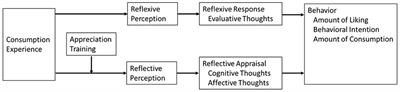 Cognitive and affective reflection increases appreciation for less preferred subcategories of experiential goods